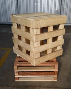 Pine wood decorative box